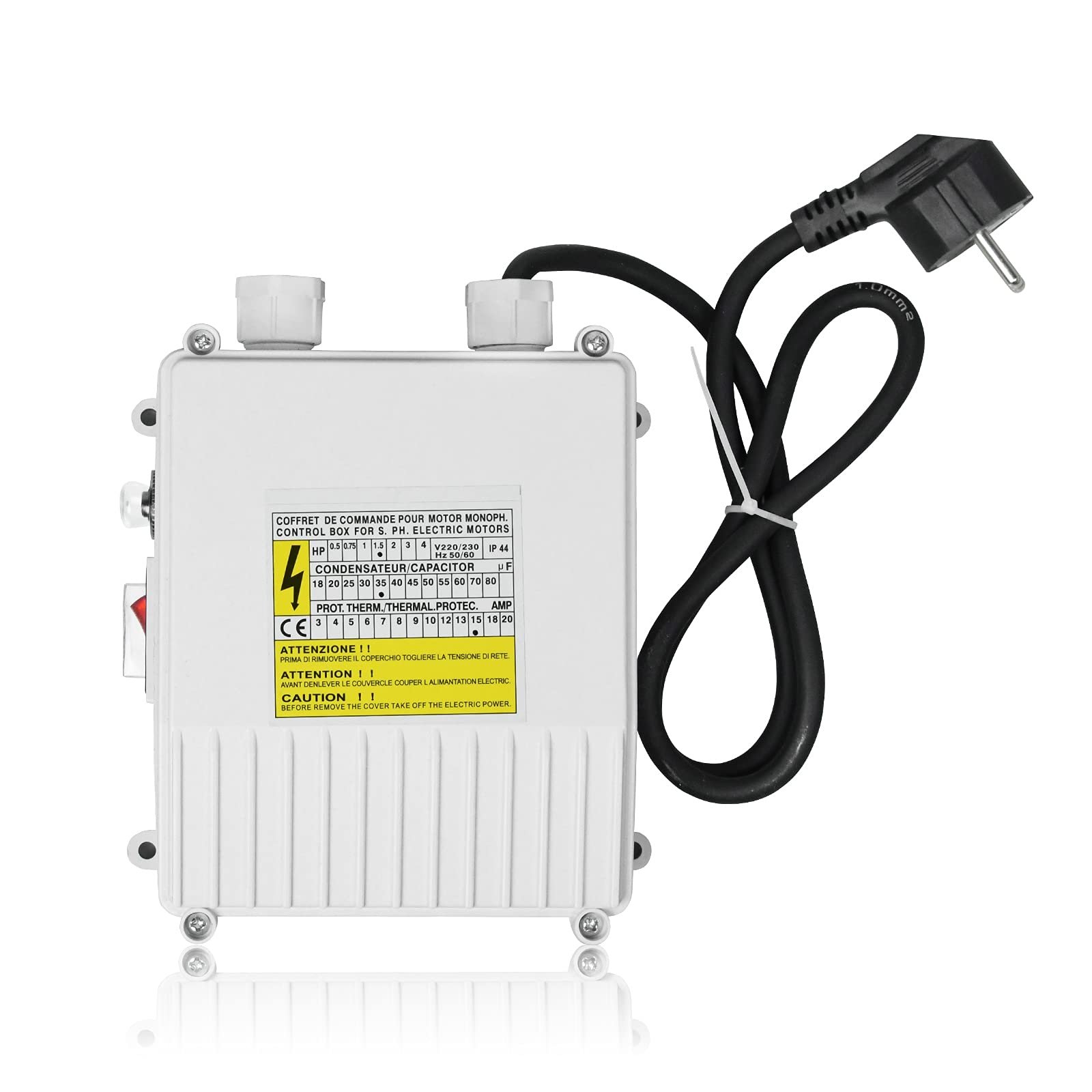 LZQ Bomba para pozos profundos profundos con 4000 l/h, tubo resistente a la arena con filtro de suciedad, bomba sumergible de acero inoxidable, bomba de agua de jardín (0,37 kW/0,5 hp)
