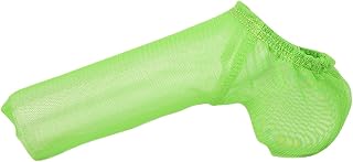 Mens Tanning Pouch Sexy Low Waisted Cotton Breathable Thong Pouch Soft Cool Comfortable Stretch Mesh Sheer Lightweight Thong