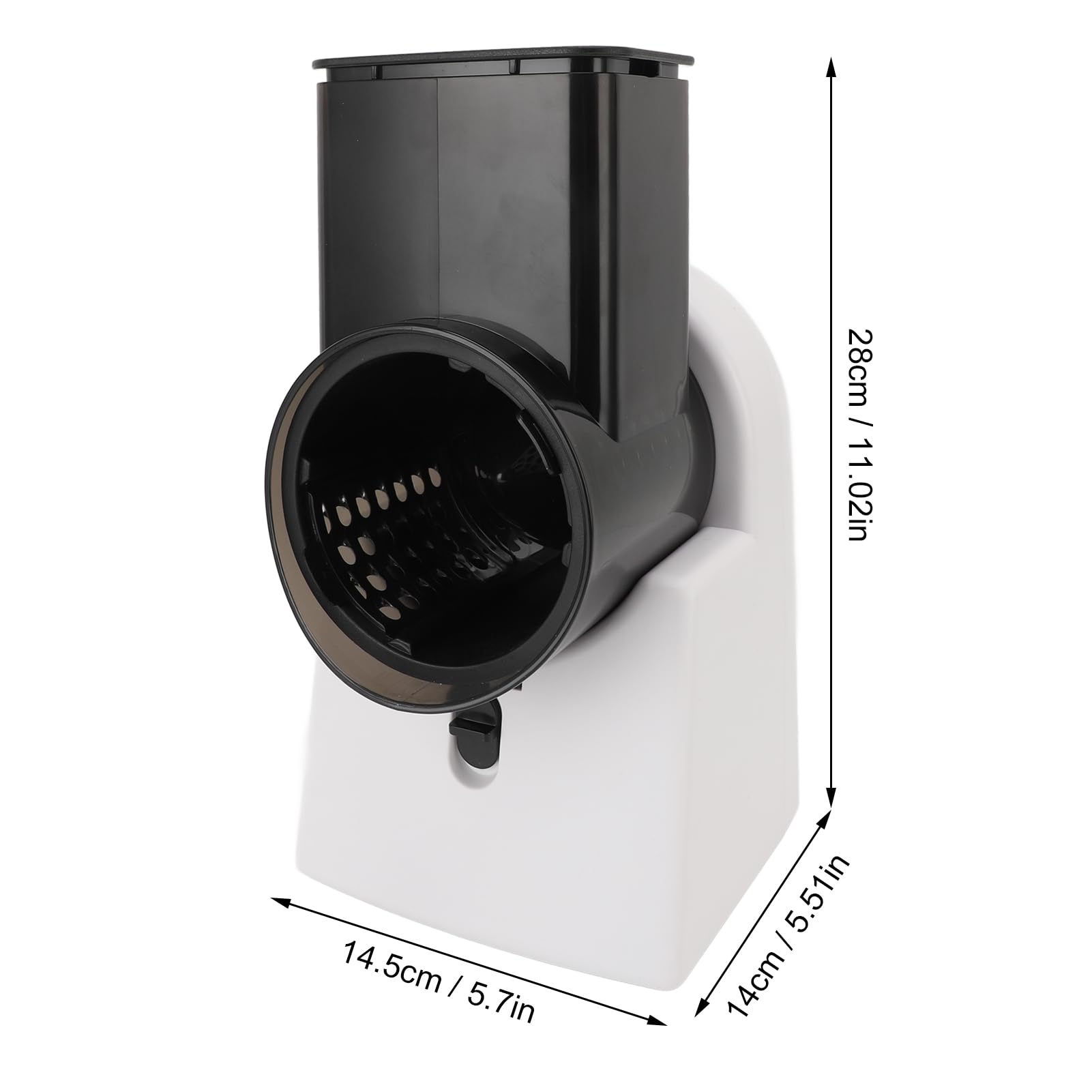 Multi Functional Electric Vegetable Cutter, Automatic Vegetable Chopper Slicer Electric Food Cutting Machine with Adjustable Blade Electric Cheese Grater for Efficient Kitchen Use