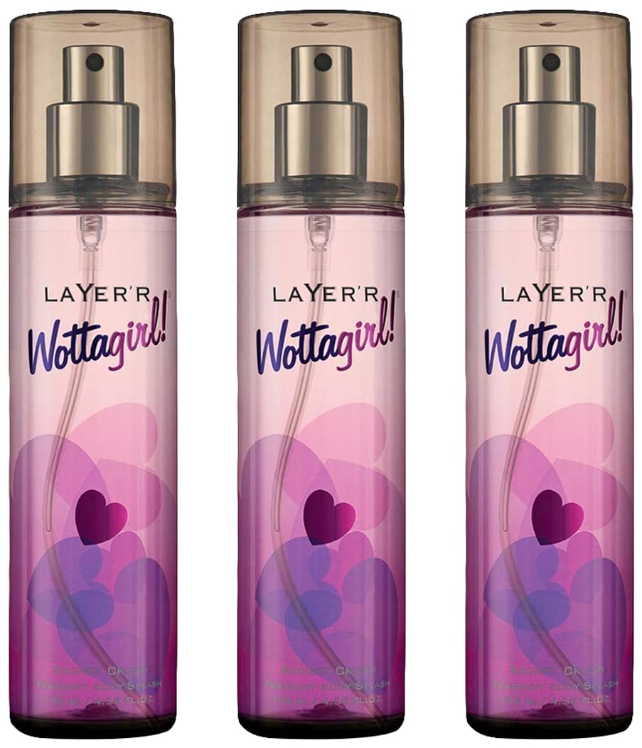 Layer'r Women WottaGirl Secret Crush Spray Body Splash, 135Ml (Pack Of 3)-picture-21