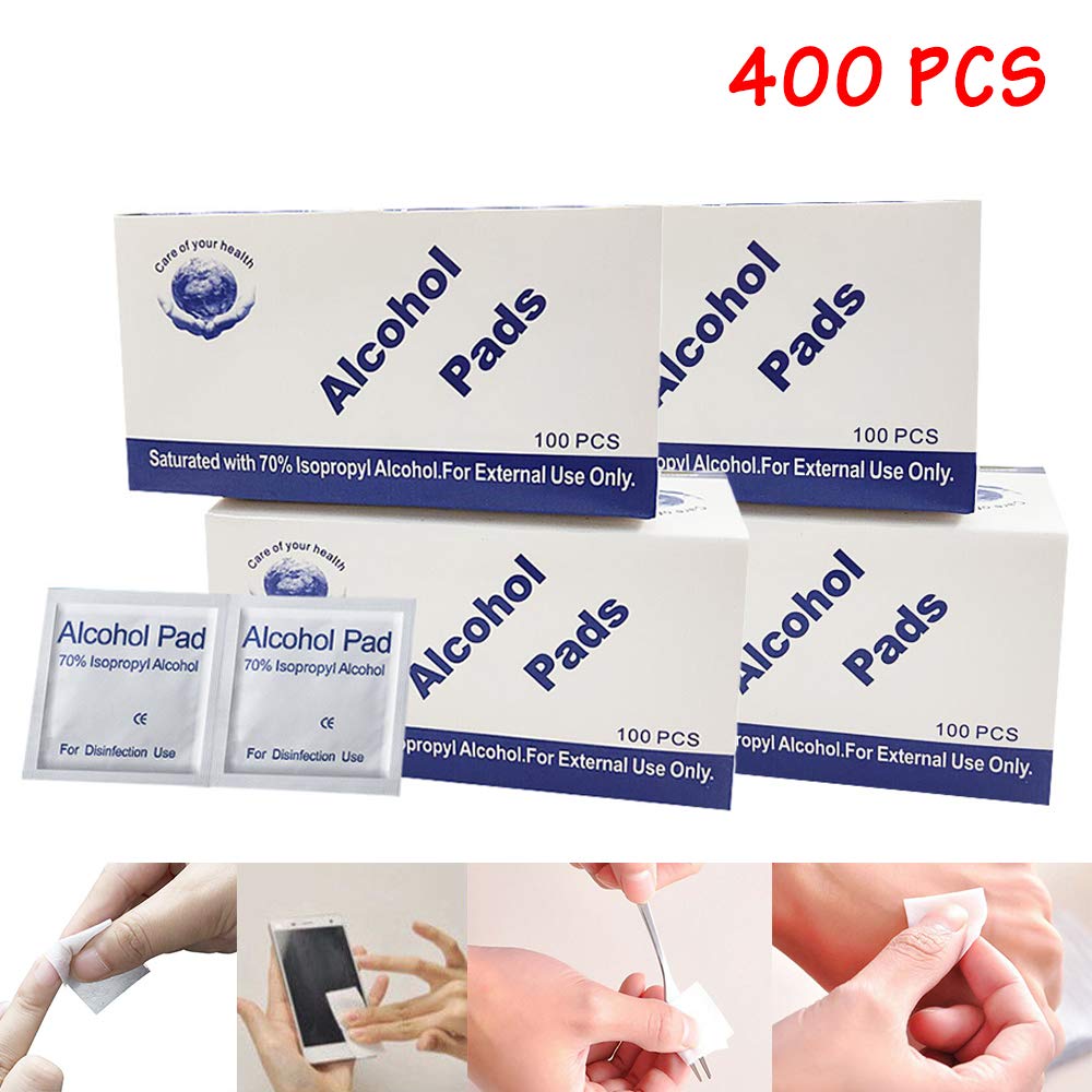 Buy Alcohol Pads(400 PCS),Alcohol Prep Pads,Disposable Wet Wipes
