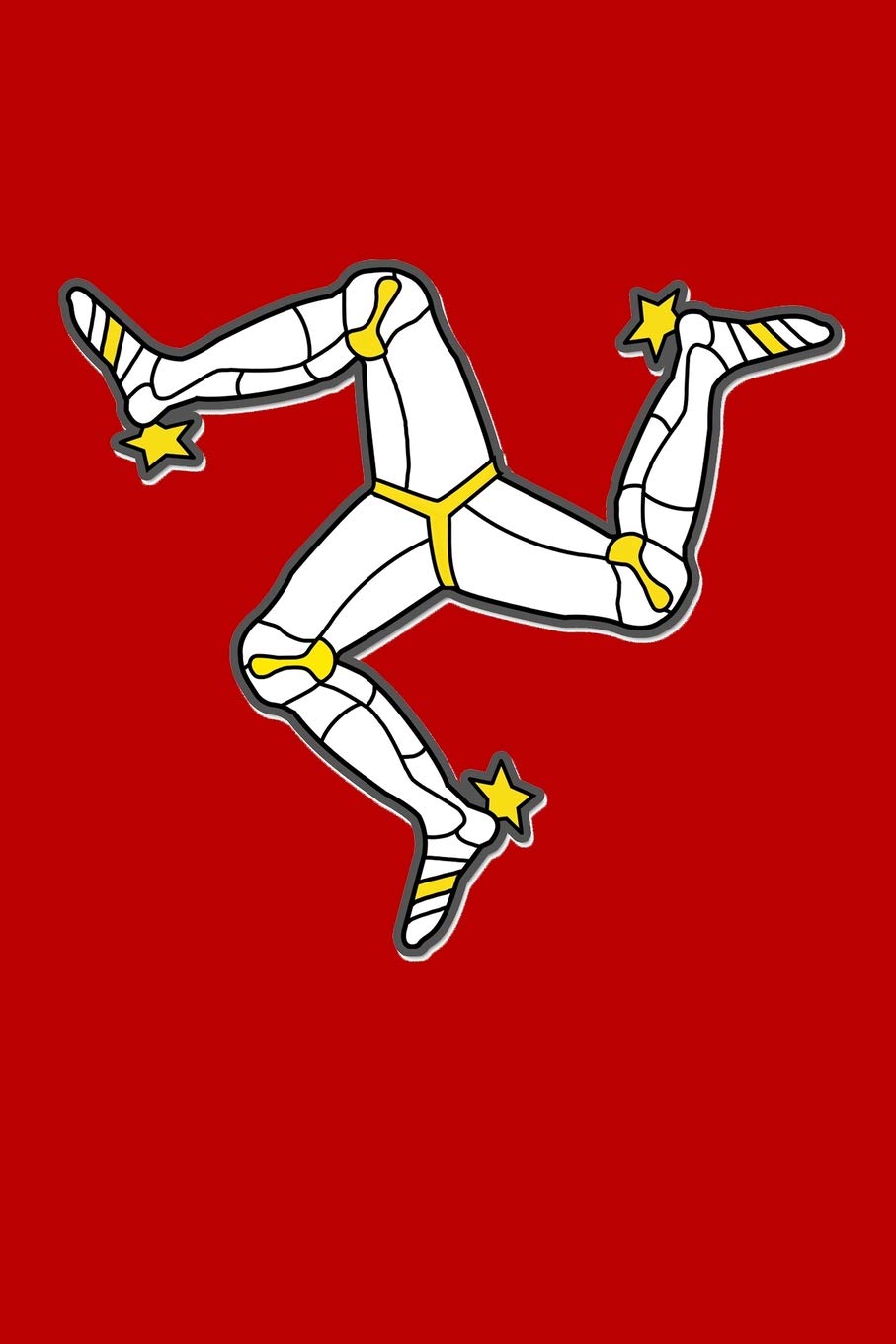Isle Of Man Flag 3 Legs Of Man: Traditional Manx Flag Souvenir Journal (Manx Souvenirs)