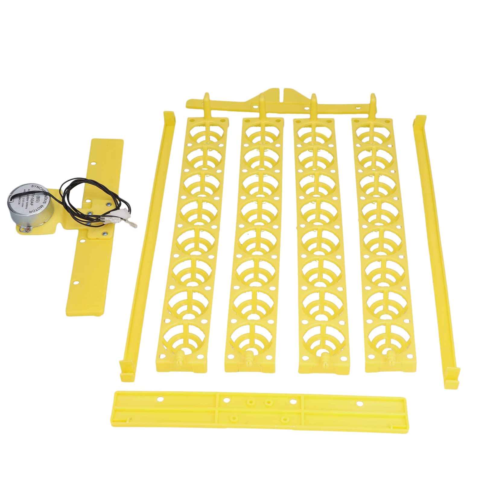 Vassoio per Incubatrice in Plastica per Uova, Girauova Automatico 32 Uova per Uccelli per Oca per Pollo (220V)