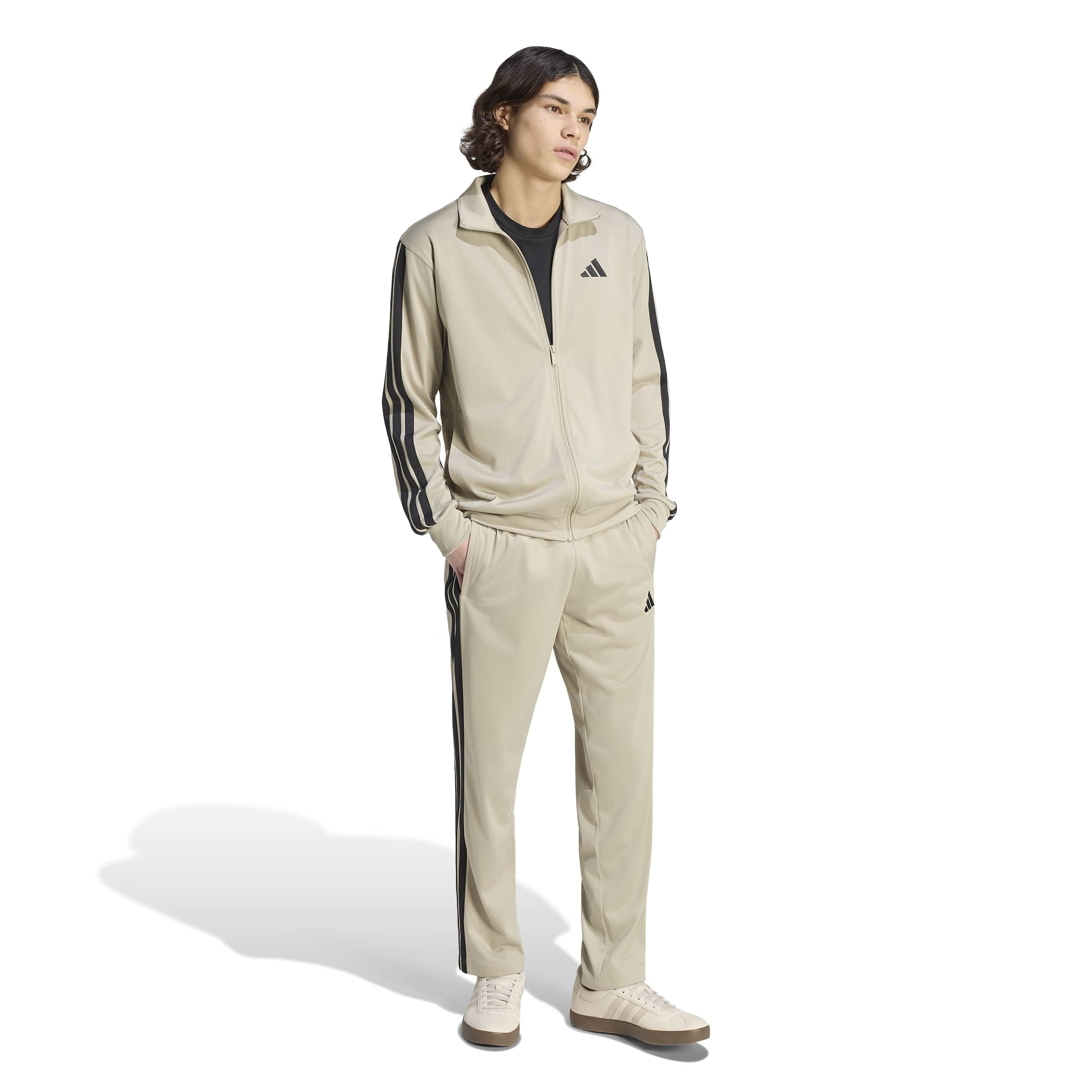 adidas Essentials Warm-up Open Hem 3-Stripes Tracksuit Bottoms - Pantalones Hombre