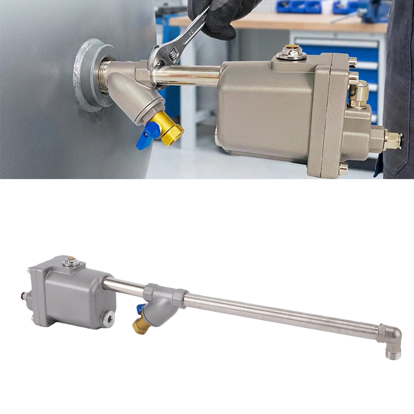 Hyuduo Valvola di Scarico Automatico per Compressore D'Aria, Design