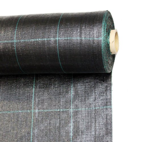 Mulching Sheet for Weeds Black 160 cm x 10 m Can Be Walked On