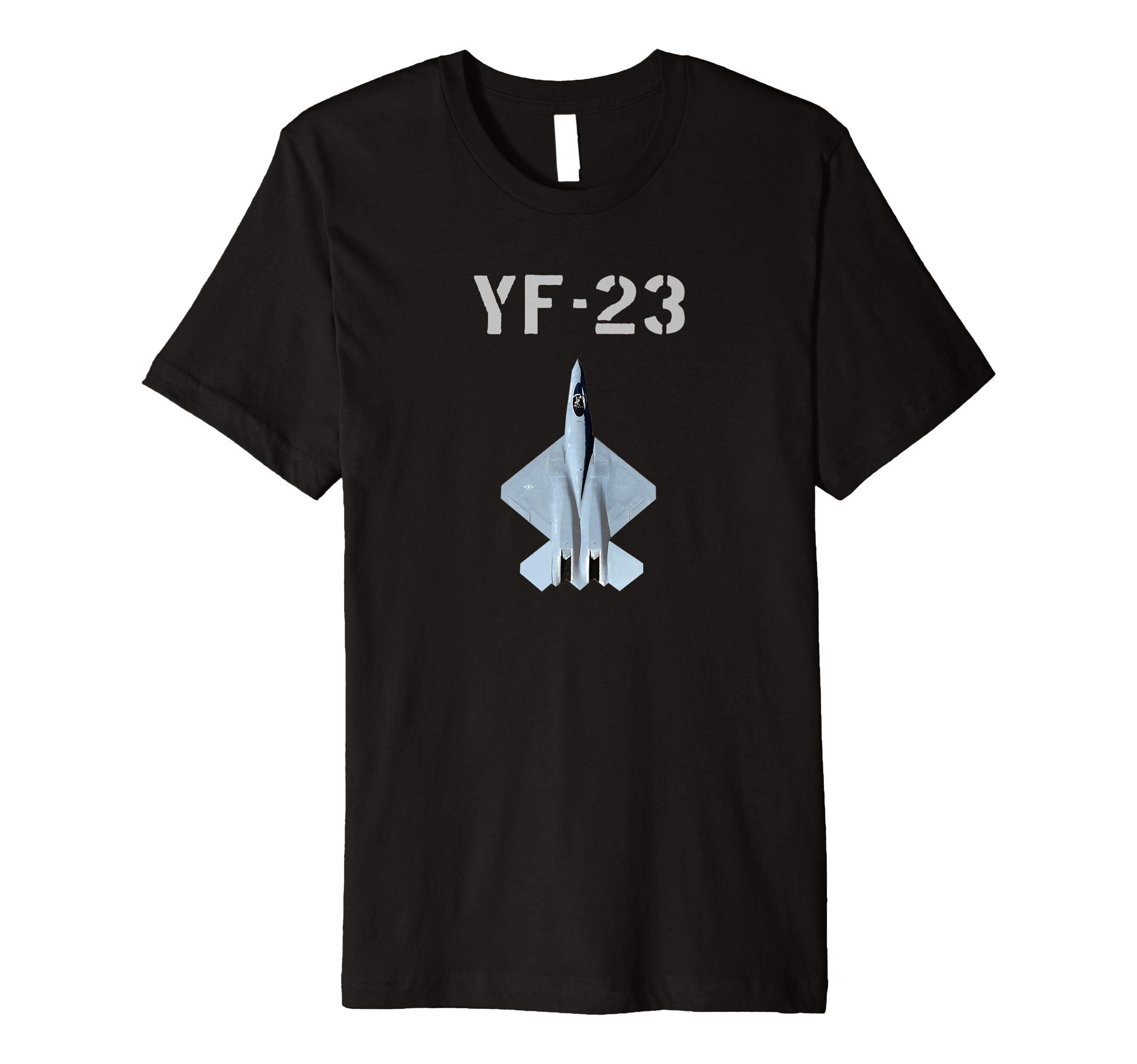 YF-23 Fighter Plane F-22 Raptor Plane Premium T-Shirt