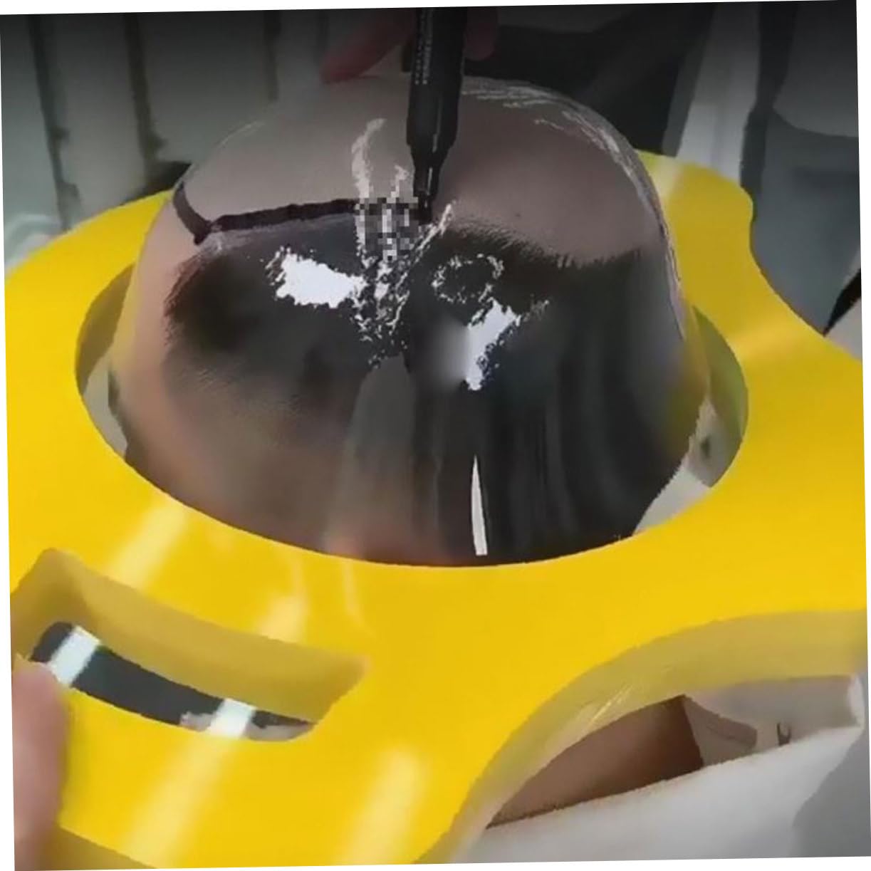minkissy Guida per Acconciature con per Parrucche Strumento Precisione per Adatto per Sistemi Taglio e Stencil per Accessori per Parrucchieri e Utenti