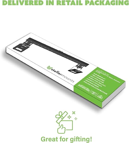 Miniatura 8 de Soporte de pared ultra delgado para televisores de 43 a 100 pulgadas, Vesa 200 x 200-800 x 600, 165 libras, solo perfil .37, soporte, contactos