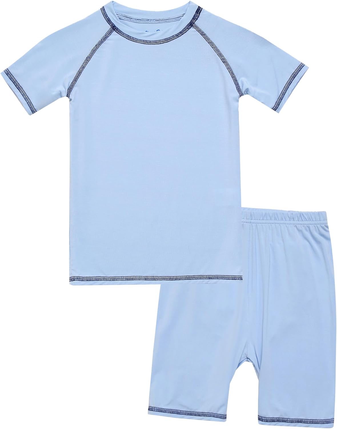VAENAIT BABY Infant Toddler Junior Girls Boys Pajamas Sleepwear Rayon from Bamboo Short Summer Pjs Set 6M-12Y