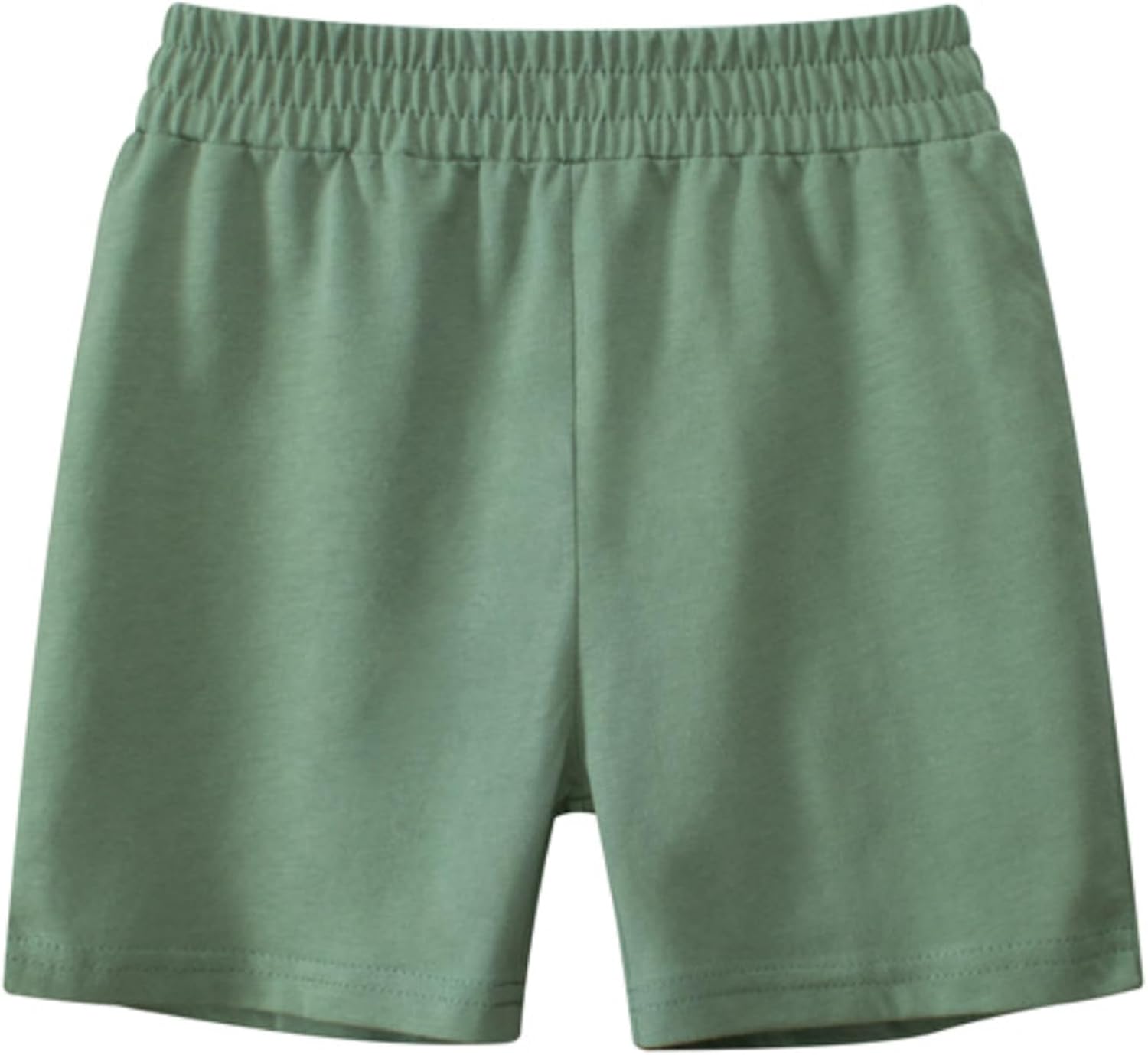 Toddler Boys Cotton Shorts Summer Elastic Waistband Pull on Jogger Short Pants - Image 4