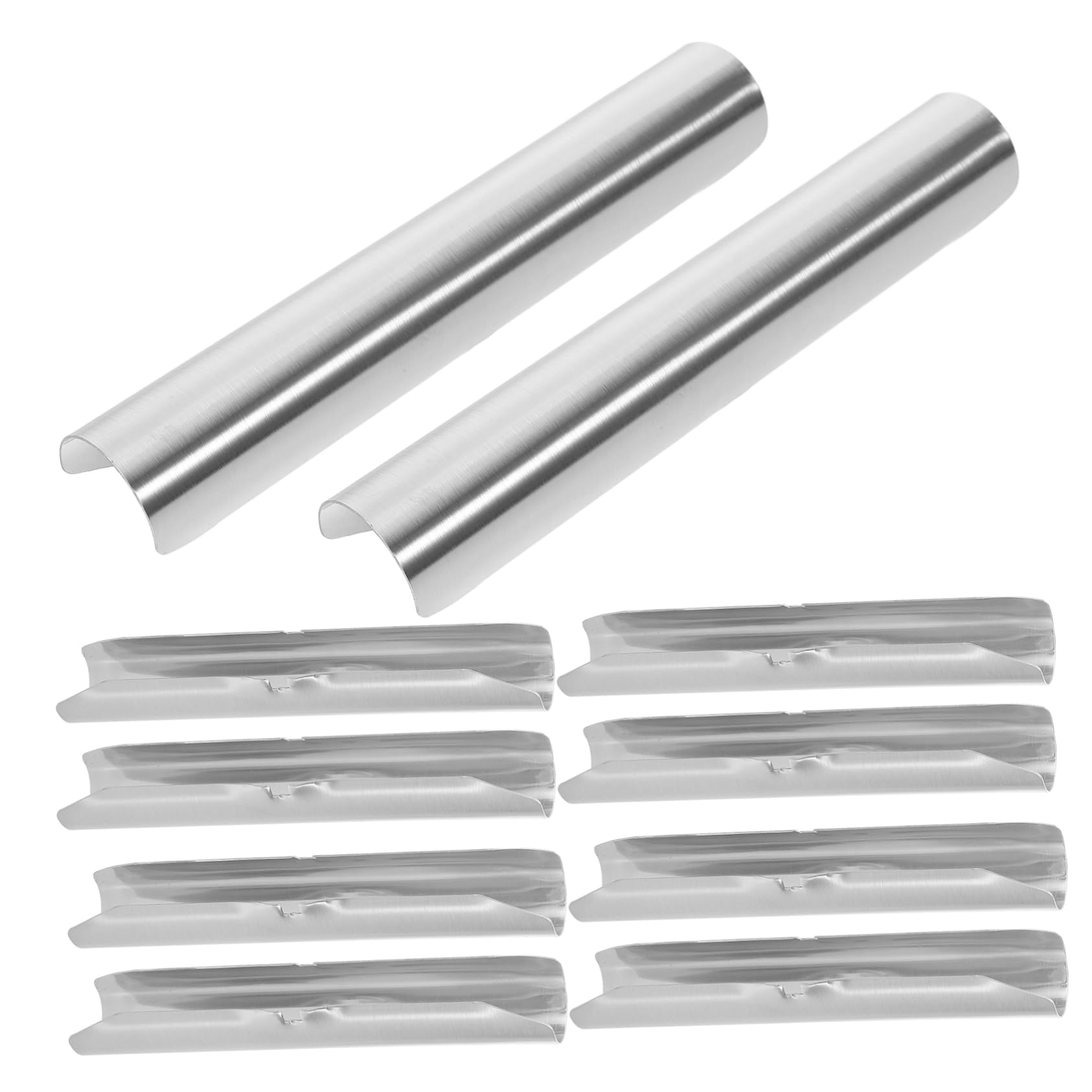 Curtain Rod Joint Ramps - 10 Pack Self-Adhesive Polypropylene Wedges For Smooth Curtain Operation