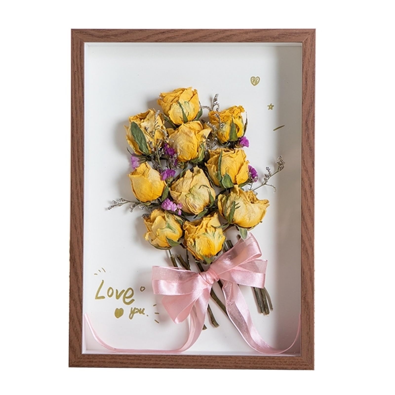 Shadow Box Display, Box Frames, Wooden Shadow Frame Multicolor Multiple Sizes(Brown,8in 15.2x20.3cm)