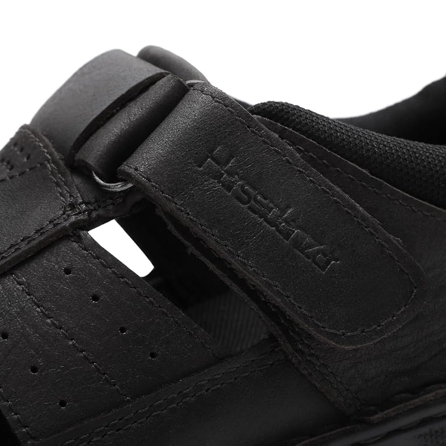 Amazon.com | Harssidanzar Men Closed Toe Sandals,Genuine