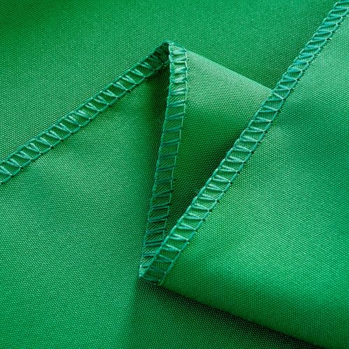 Image of 2-Pack Round 120-inch Forest Green Table Cloths, Solid Stain and Wrinkle Resistant Circular Tablecloth, Premium Plain Weave Polyester Fabric Table Linen Covers for Hotel, Banquet