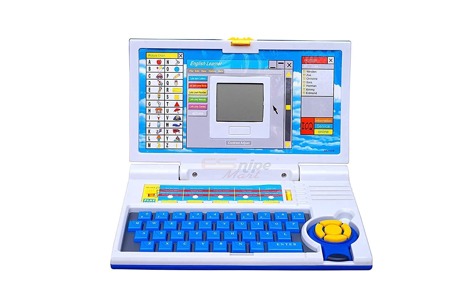 Bestonl Kids Laptop 20 Activity and Gaming English Learning Fun Laptop/Notebook for Kids Consist of Alphabets, Words, Numbers and Musical Note 2