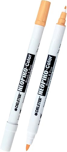 Deleter Neopiko - Marcador de color tinta a base de alcohol, punta dual Color (387) amarillo vívido para diseño gráfico e ilustración profesional de Deleter Neopiko - Marcador de color tinta a base de alcohol, punta dual Color (387) amarillo vívido para diseño gráfico e ilustración profesional de