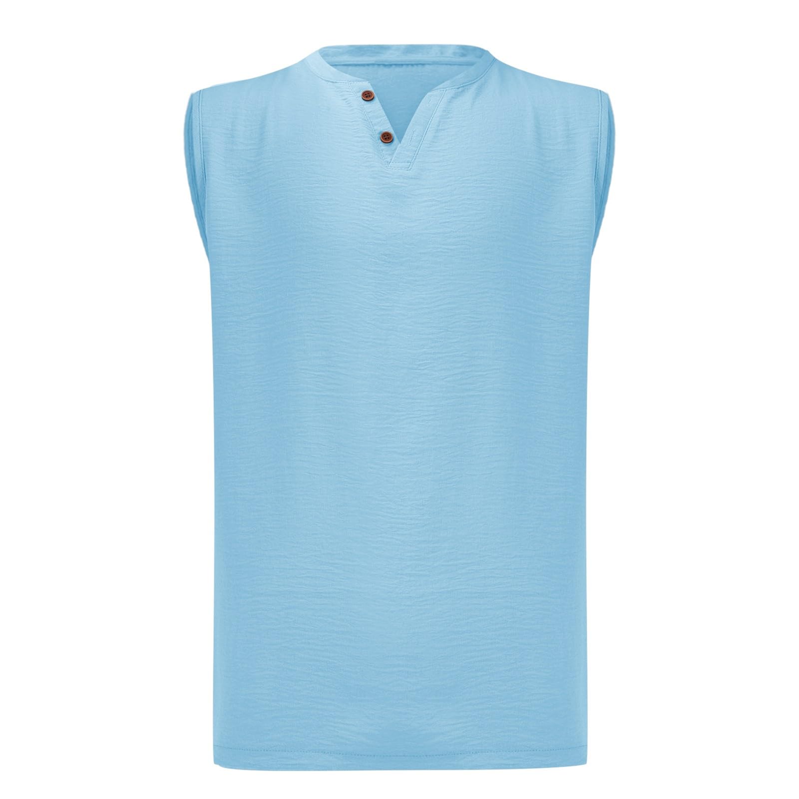 Camiseta Tirantes Hombre Gym Running Verano Basic Tank Top Camisetas sin Mangas Deporte Chalecos Deportivos Original Casual Transpirable Vest T-Shirt Cuello V para Musculación y Correr Entrenamiento