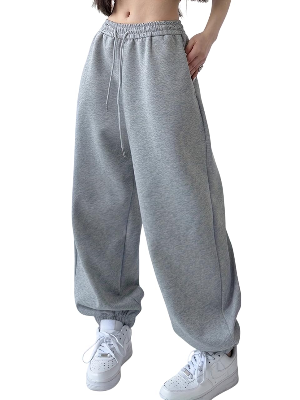 dockstreet Women Jogger Sweatpants || Unisex Designs || Stretchable and Sturdy Fabric || Breathable Cotton with Elastane-picture-10