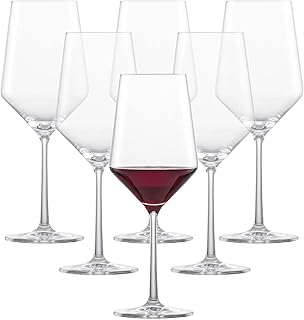 ZWIESEL Red Wine Glasses (Set of 6), Dishwasher Safe
