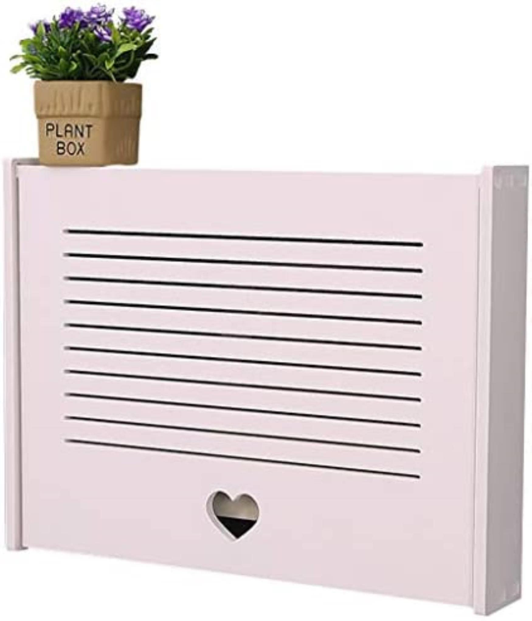 Support de routeur WiFi mural ventilé avec gestion des câbles intégrée