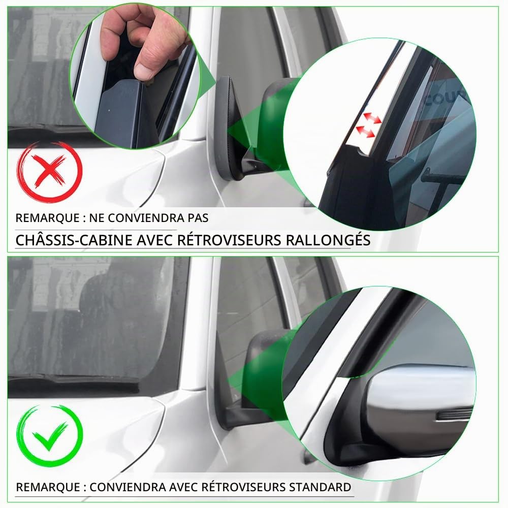 Déflecteurs d'air pour Mitsubishi L200 Triton et Accessoires