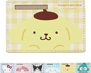 [グルマンディーズ] CROSSROAD マイナンバーカードケース サンリオ キャラクター デザイン スキミング防止 マイナカードケース PUレザー 個人情報保護 カードケース RFID防止 磁気防止 磁気シールド (ポムポムプリン)