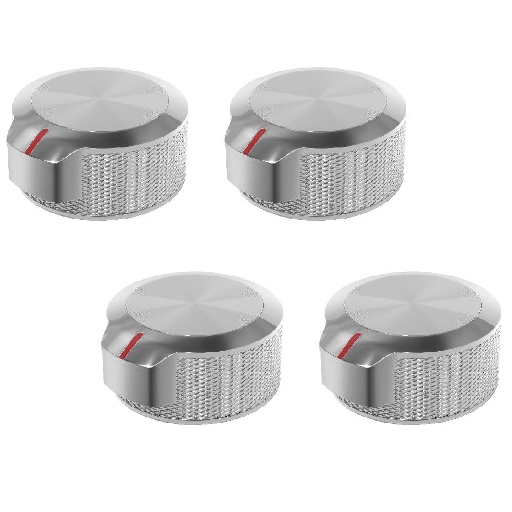 Perilla de control de estufa de horno, W11156487 - Pomo para estufa de cocina, compatible con horno Whirlpool, paquete de 4