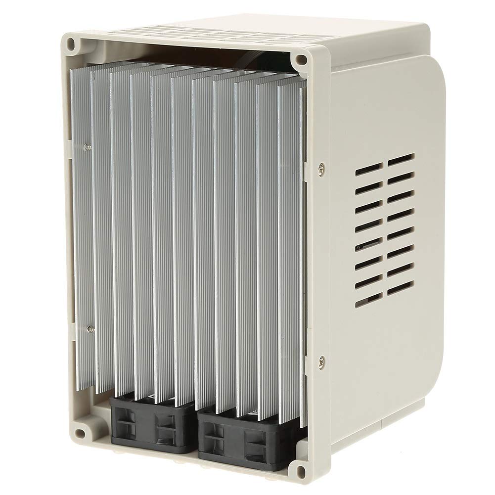 Nikou Unidad de frecuencia variable - 220V Unidad monofásica Variable Unidad de frecuencia Convertidor de frecuencia VFD Controlador de Velocidad para Motor trifásico de 2.2kW CA
