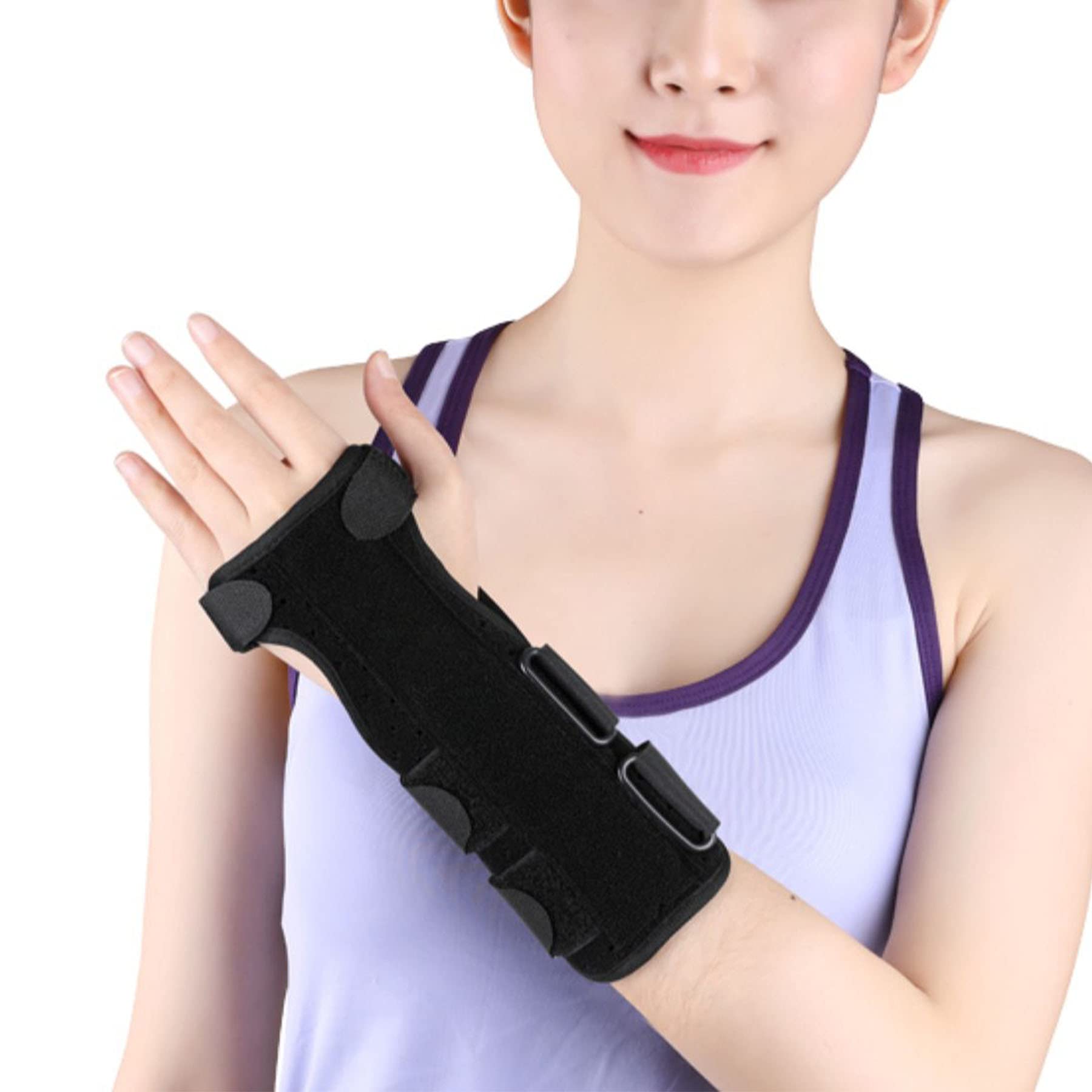 Túnel Carpiano Muñequera Soporte De Muñeca Tendinitis Lesión Deportiva Esguince Artritis Alivio Roto Tratar El Dolor De Muñeca Lesión Deportiva Apoyo Nocturno para Dormir