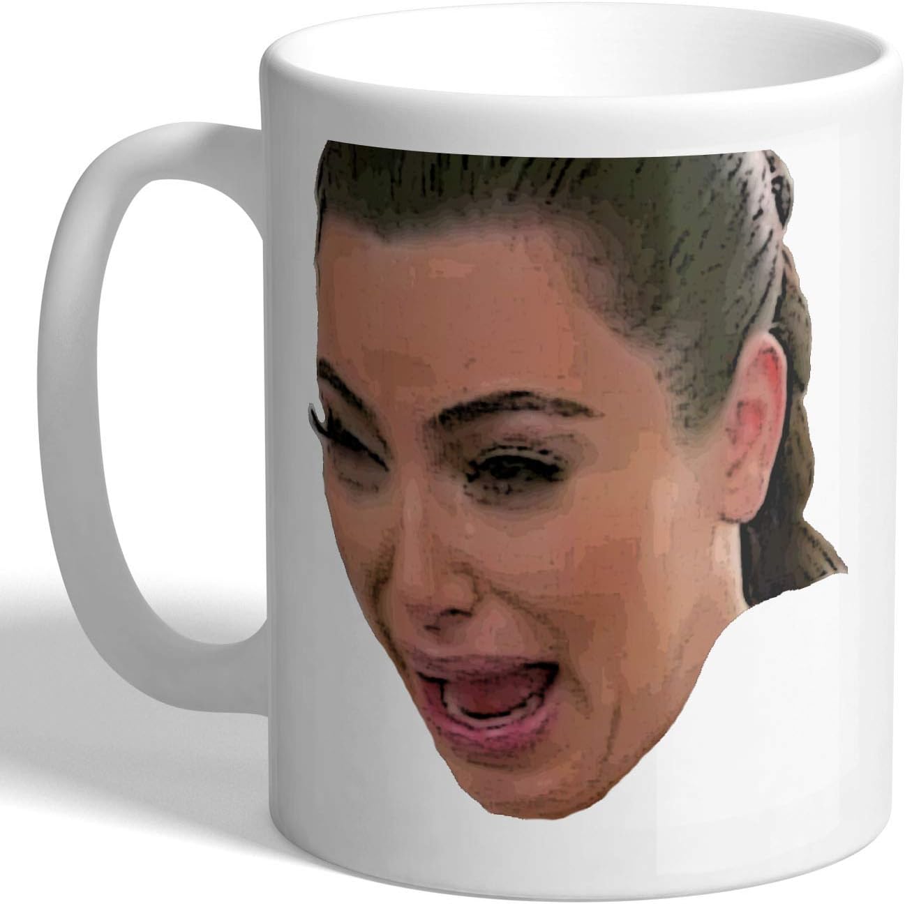 I Love Mugs - Kim Kardashian Crying Meme - Mug, Ceramic, 11fl.oz.