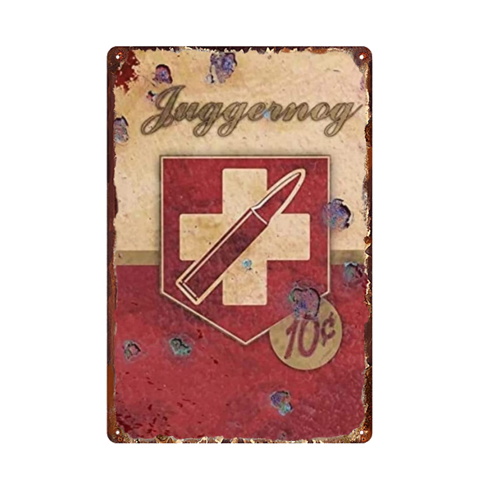Vintage Metal Tin Signs juggernog perk water bottle soda metal poster Tin Sign Vintage juggernog mini fridge call of duty zombies Bar Pub Garage Retro sign Marks Plaque