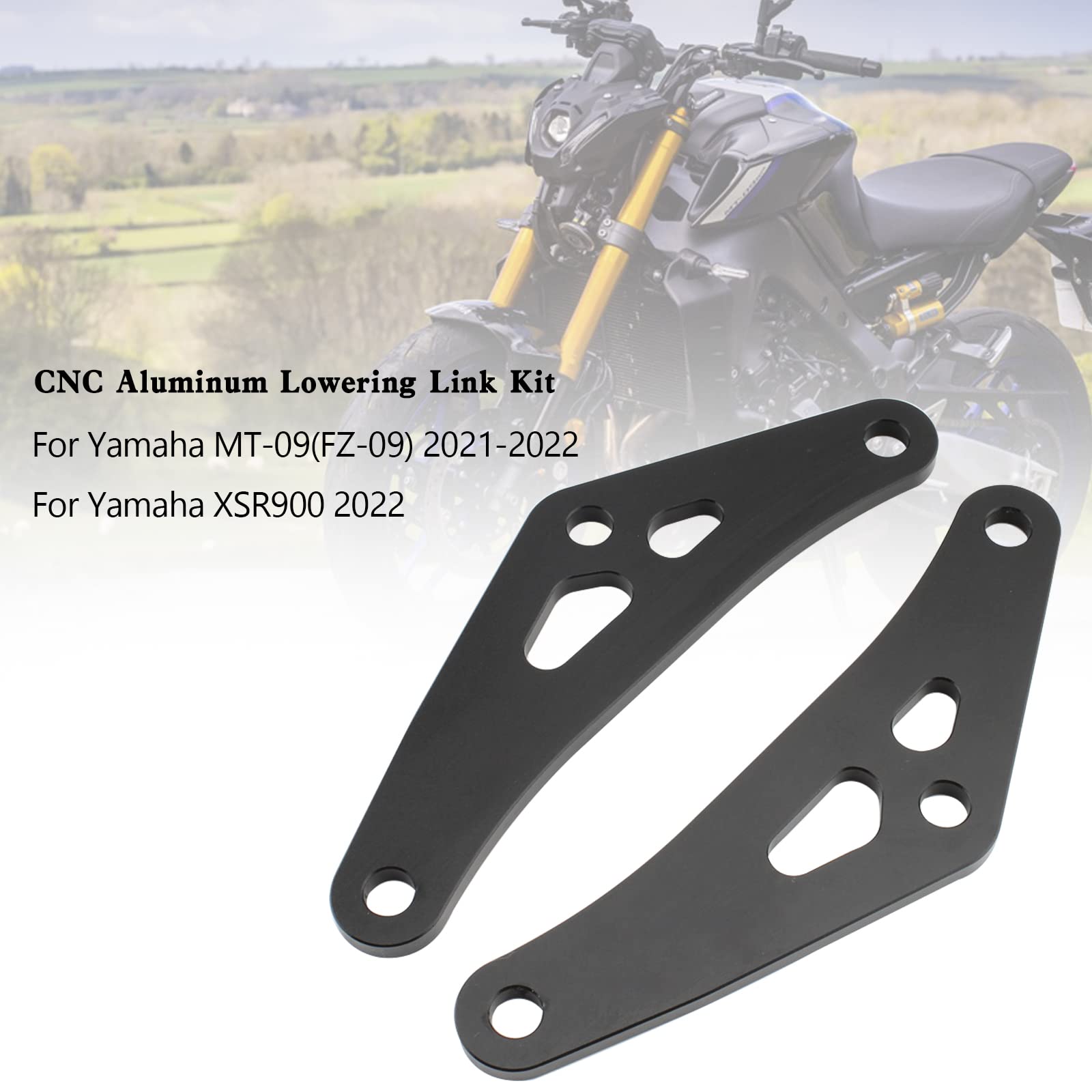 Amazon.com: Topteng CNC Aluminum Lowering Link Kit for Yamaha MT