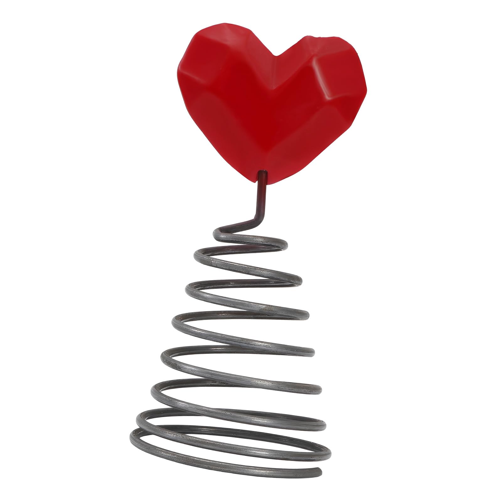 Kalttoy Valentine S Day Resin Heart Ornament Perfect As Tree Toppers or Desktop Decoration for Romance Ambiances Romance Home Decors