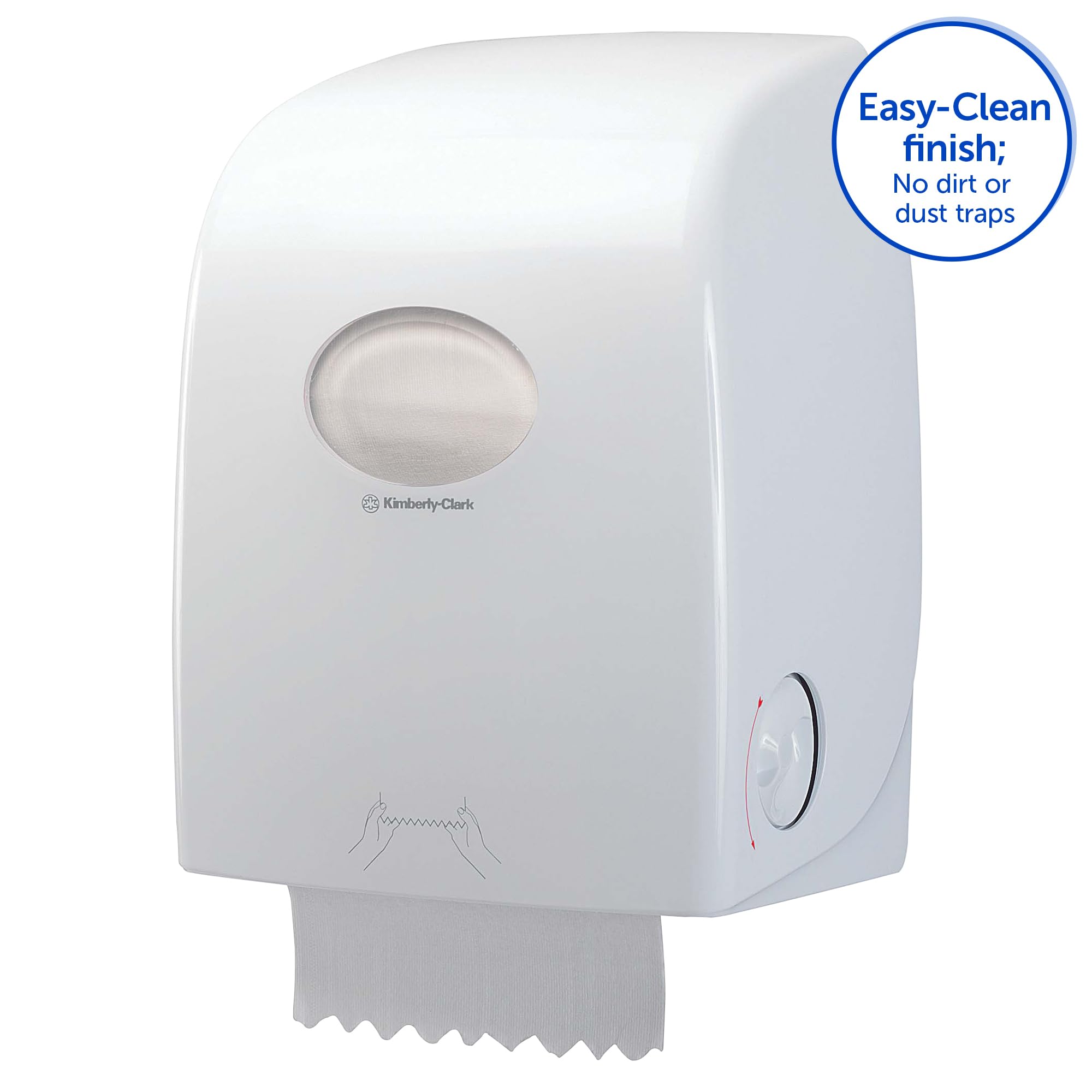 Aquarius Dispenser di asciugamani a rotolo Aquarius 6959 - bianco