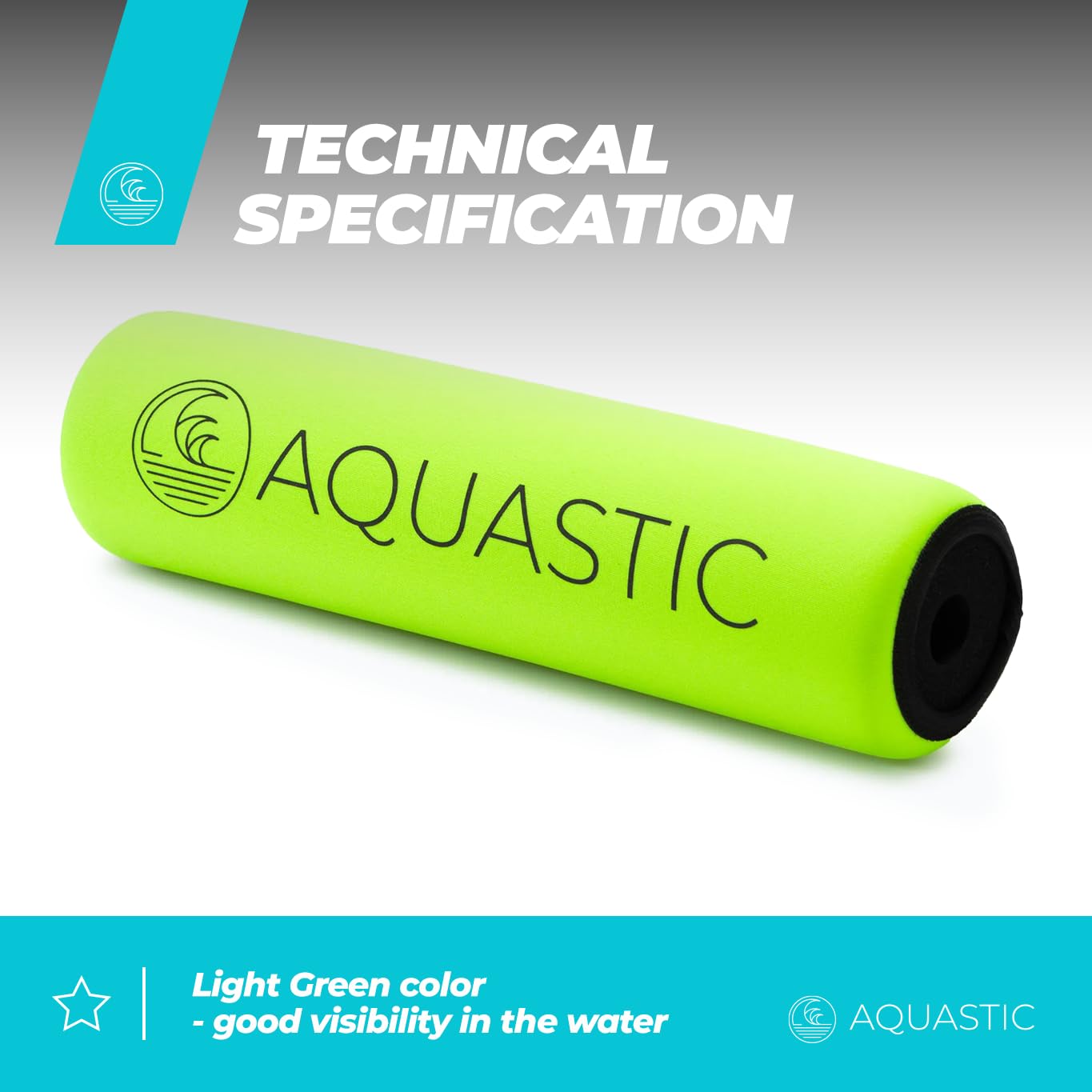 La boa da paddle SUP AQUASTIC è un accessorio funzionale e affidabile che aumenta la sicurezza durante il nuoto. Grazie ai materiali durevoli, alla resistenza al (giallo)