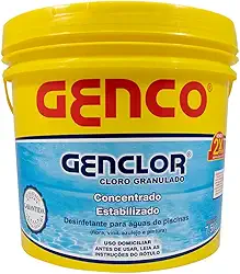 CLORO PARA PISCINA ESTABILIZADO 10 KG - GENCO