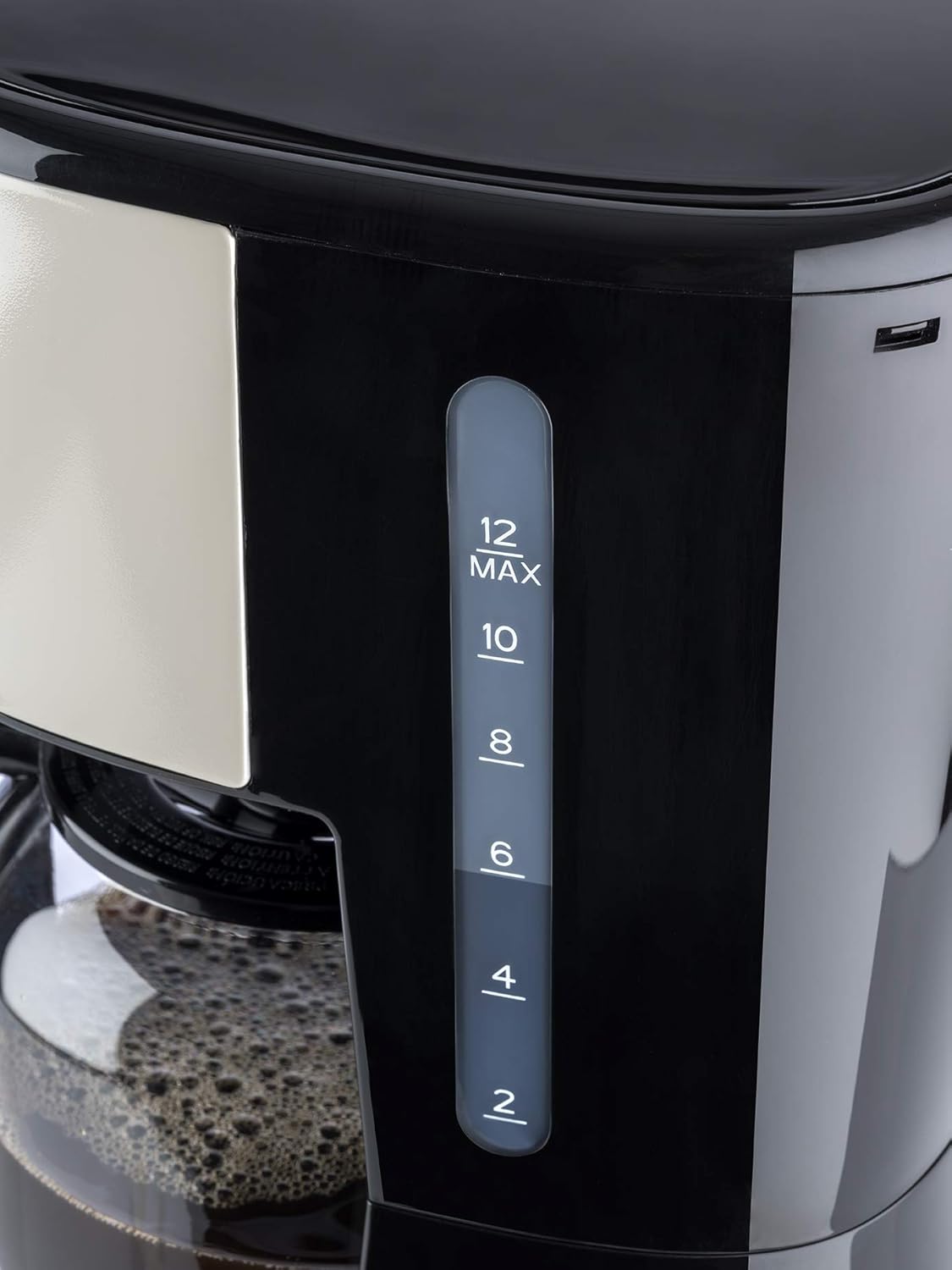 Korona 10666 Retro Coffee Maker | Crème | 1,5 Liter | Filter Coffee Maker | LCD Display | Timer | incl. Permanent Filter (Crème)