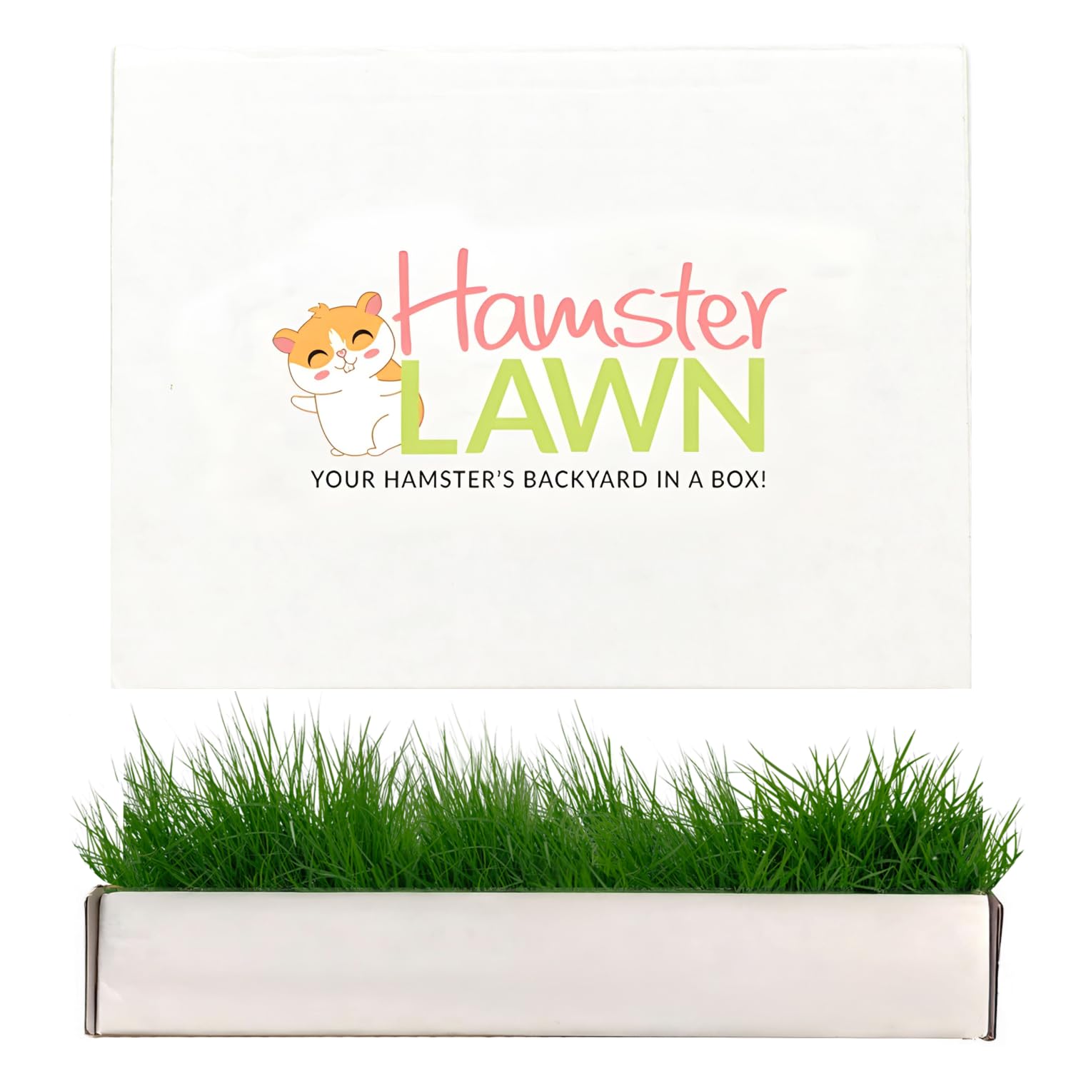 DoggieLawn Natural Grass Mat for Small Pets - Fresh Real Grass Bed - Indoor/Outdoor Lounging Pad for Hamsters, Guinea Pigs & Other Small Animals -