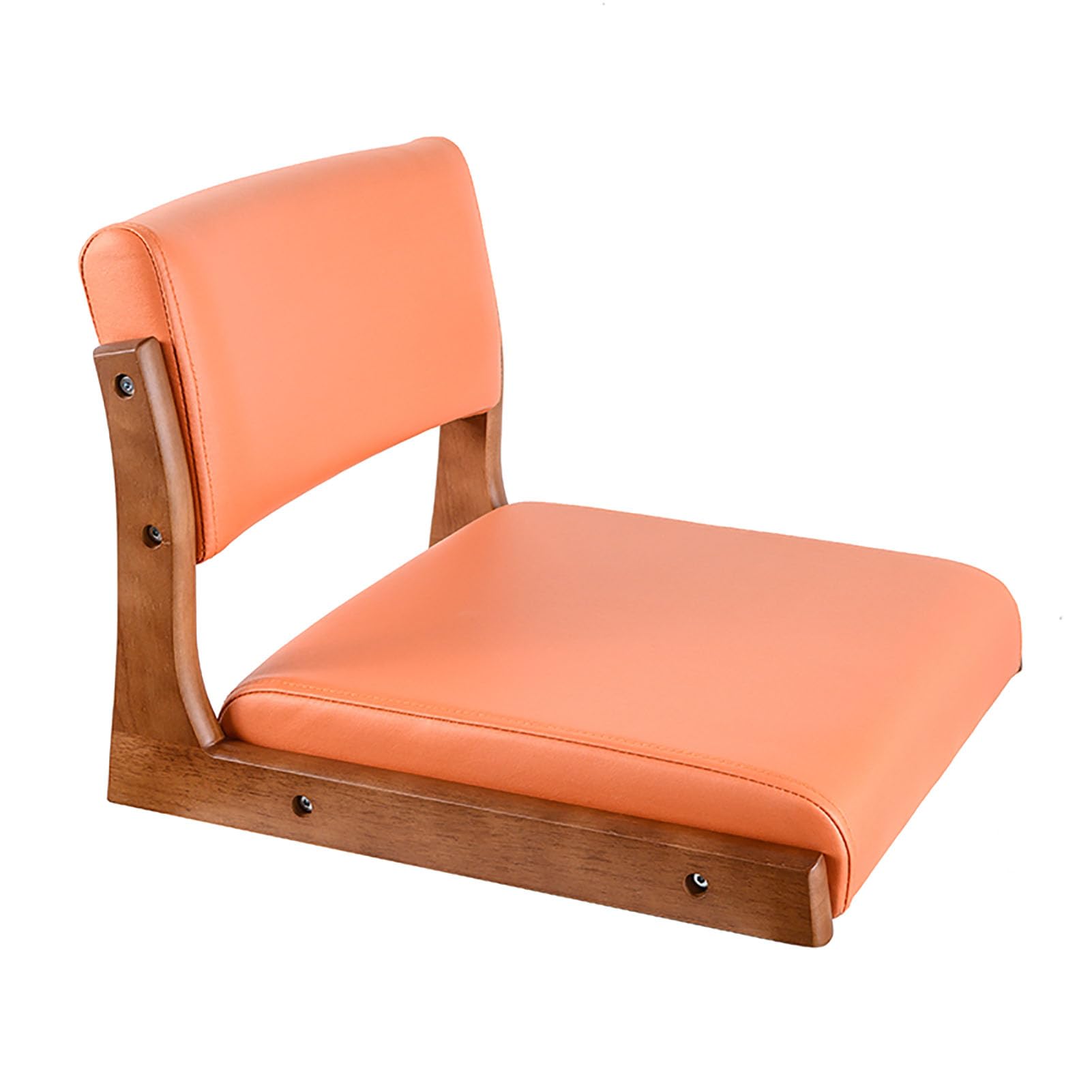 Chaise de sol japonaise en cuir pour soulager le dos au salon