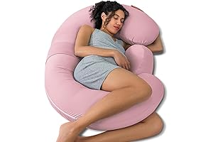 QUEEN ROSE Cooling Pregnancy Pillow: Ultimate Comfort for Sweet Dreams