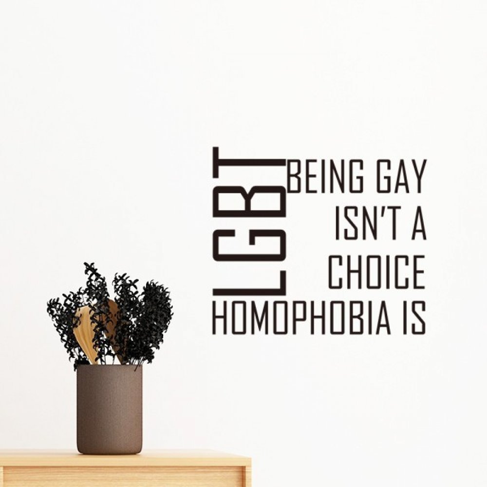 Autocollant LGBT amovible 60cm : la solution pour un décor arc-en-ciel sans bulles