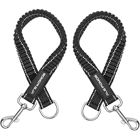Shock absorbing leash attachment Clearance