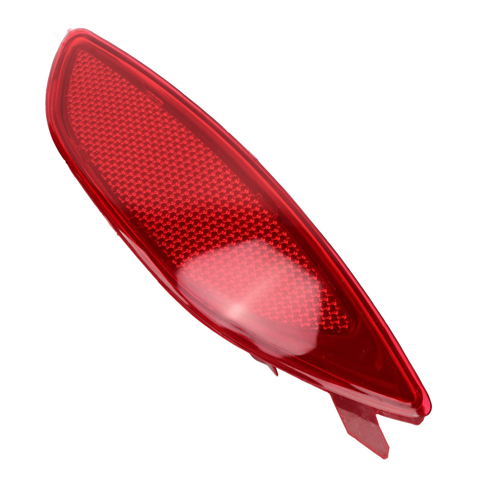 Left Side Red Hyundai Accent Rear Bumper Reflector Red Lens Left Side Red Rear Bumper ...