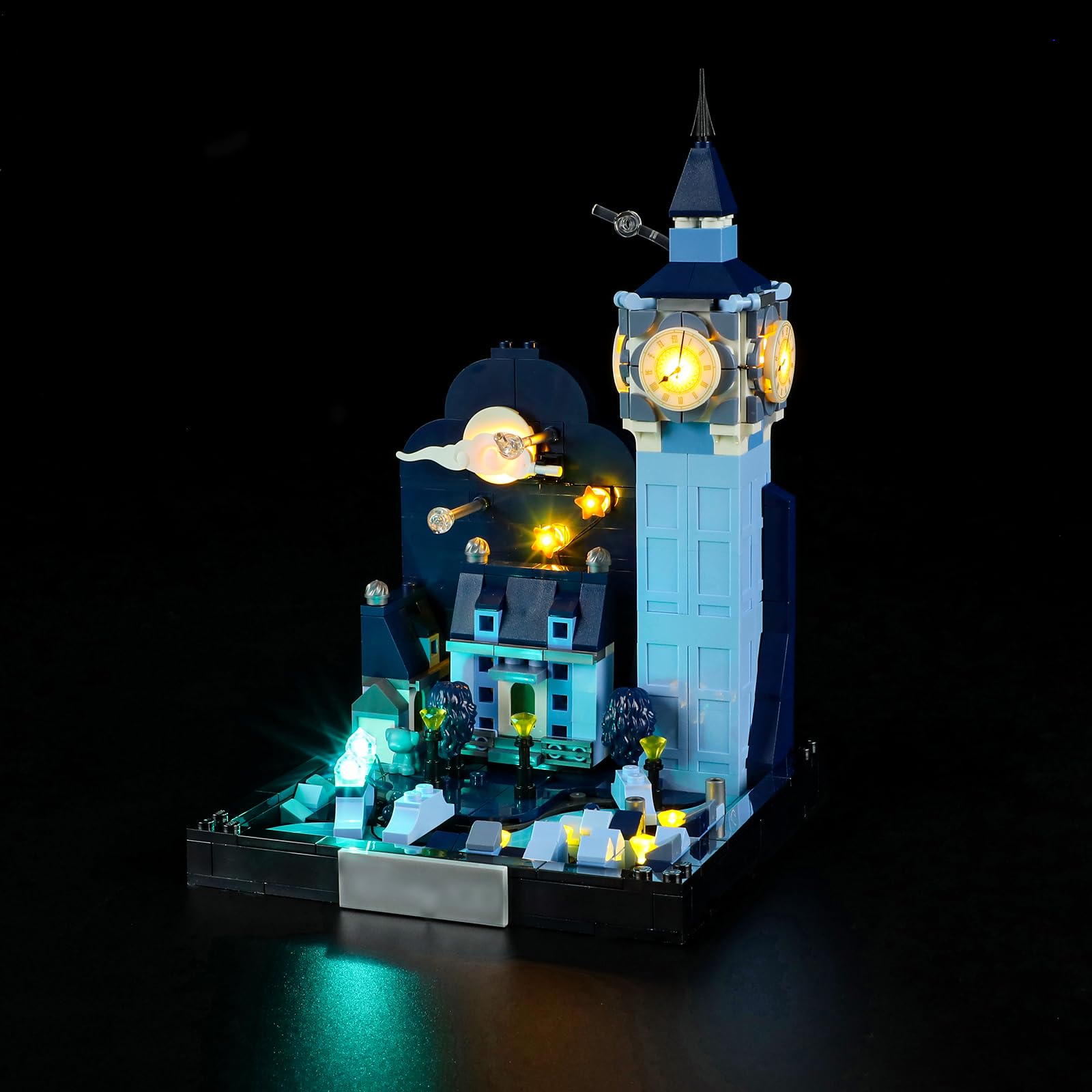 GEAMENT LED Lighting Kit Compatible with LEGO Peter Pan & Wendy's Flight Over London 43232 Building Model (Building Set Not Included)