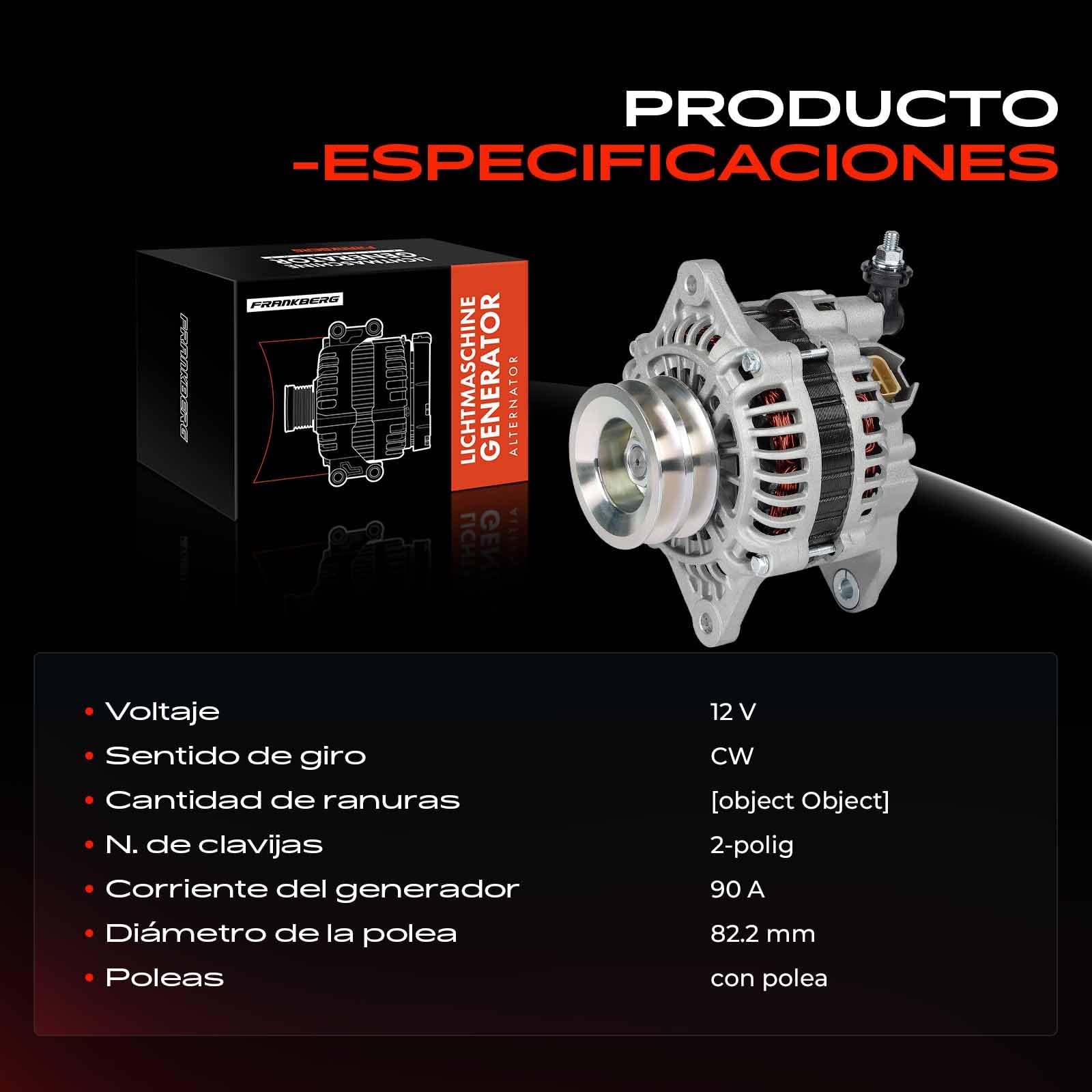 Frankberg Generador alternador 90A A003TB5099
