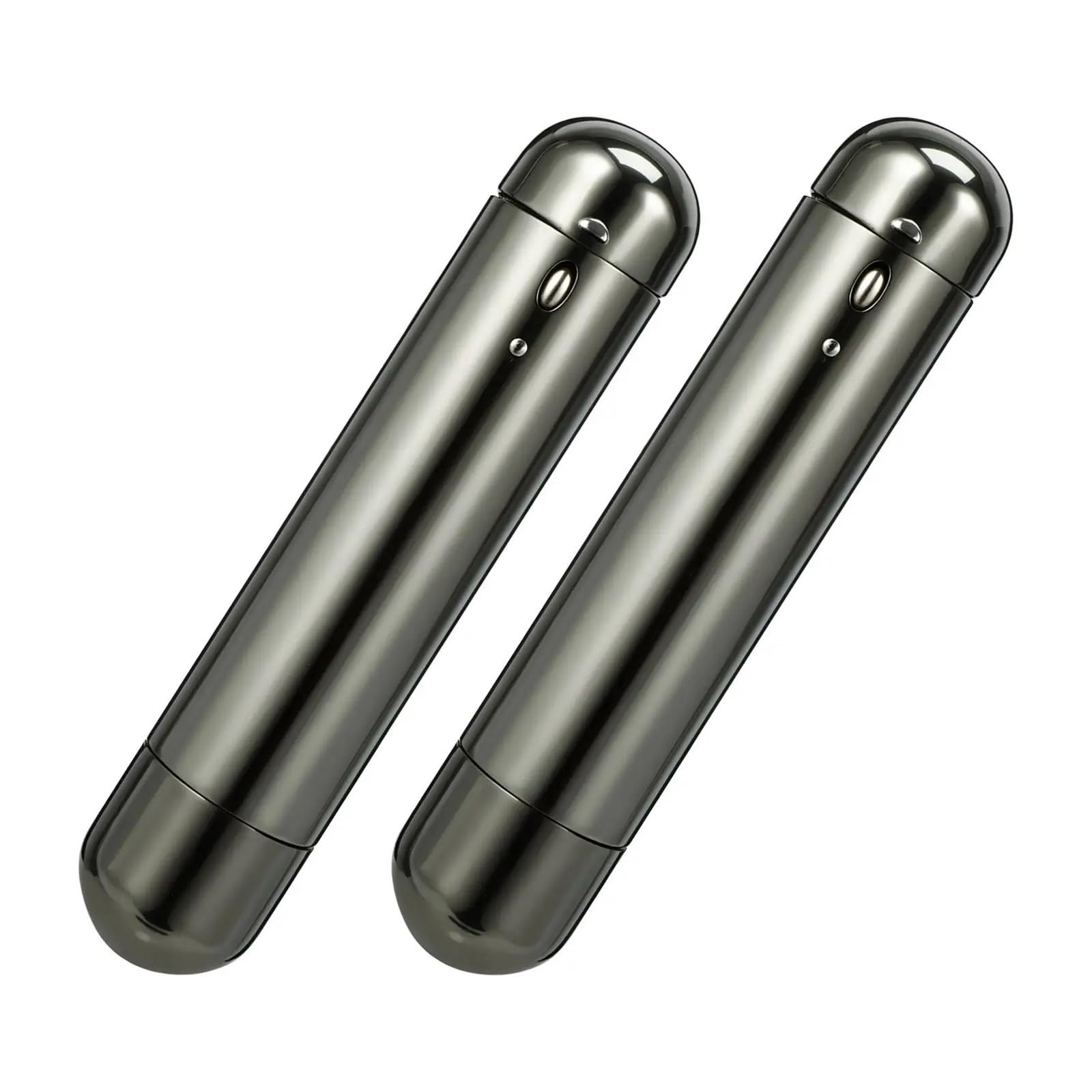 2 szt. Aluminiowe etui na okulary przeciwsłoneczne z twardą skorupą i antykolizyjną