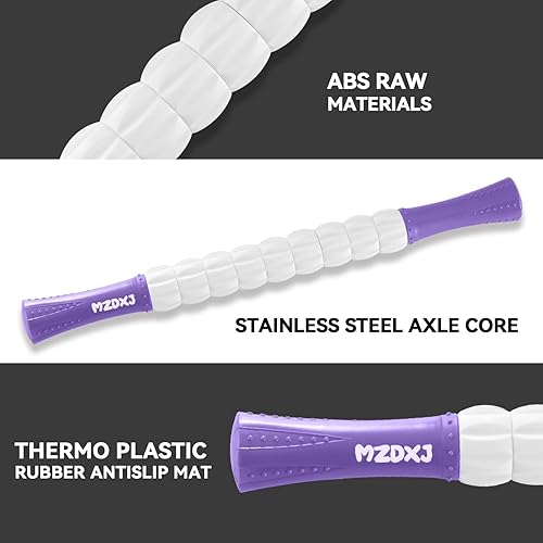 Miniatura 2 de Varilla muscular para atletas, masajeador de fascia, tejido profundo y masajeador de rodillos para alivio del dolor miofascial, herramienta de