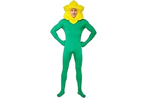 Bodysuit SunFlower Costume - Perfect for Men Seeking Floral Flair