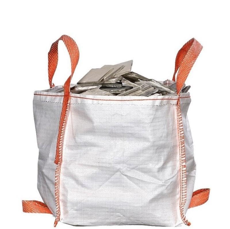 Lot de 10 Mini Big Bag | Sac à Gravats 500 KG 45x45x45cm | Pack de 5 Disponible | Pour Déchets Verts, Jardin, Gravier et Chantier